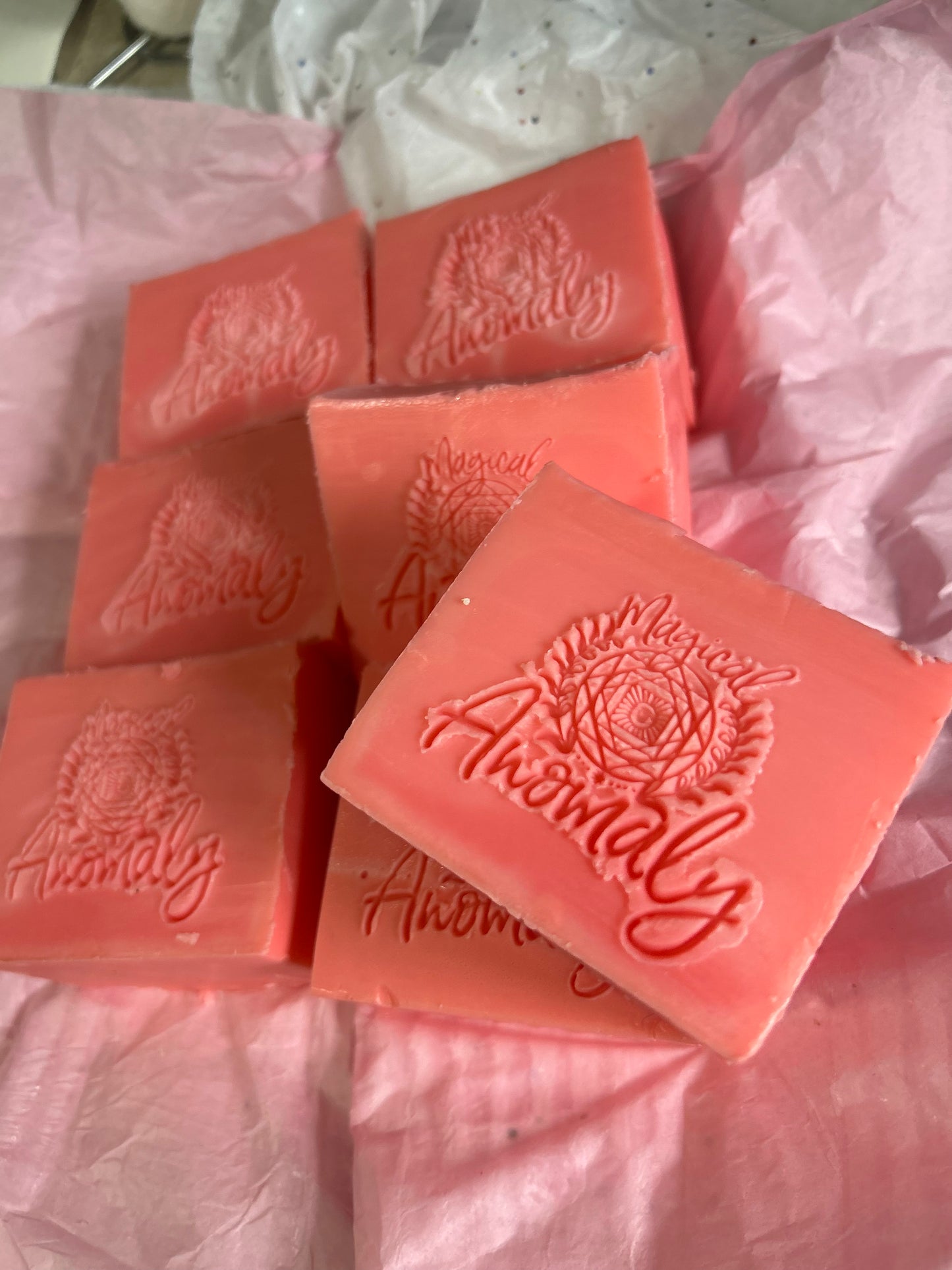 Candy Cane Soap Bar